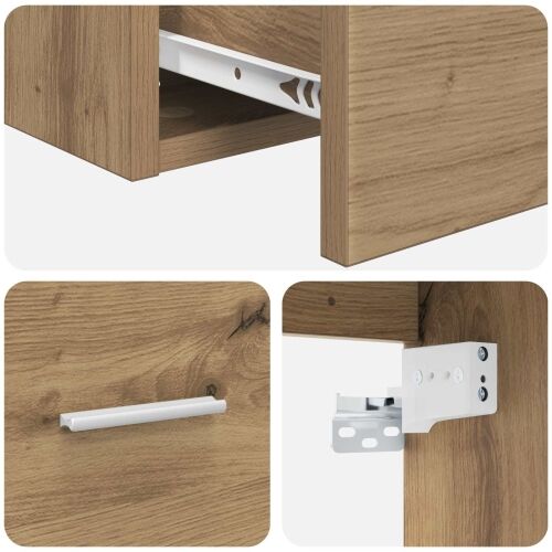 Lavabo - Umivaonik s policom Hrast artisan 49,5 x 44,5 x 65,5 cm - Hrast artisan Cijena
