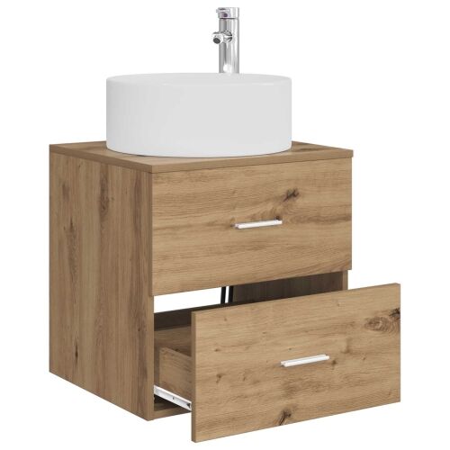 Lavabo - Umivaonik s policom Hrast artisan 49,5 x 44,5 x 65,5 cm - Hrast artisan Cijena