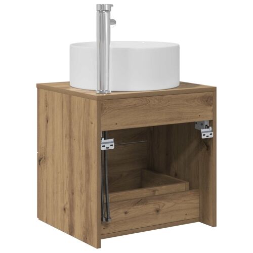Lavabo - Umivaonik s policom Hrast artisan 49,5 x 44,5 x 65,5 cm - Hrast artisan Cijena