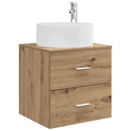 Lavabo - Umivaonik s policom Hrast artisan 49,5 x 44,5 x 65,5 cm - Hrast artisan Cijena