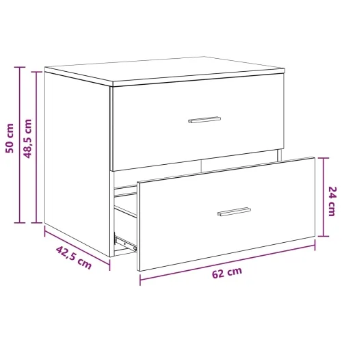 Ormar za kupaonicu montiran na zid Bijela 62,5 x 44,5 x 50 cm - Bijela Cijena