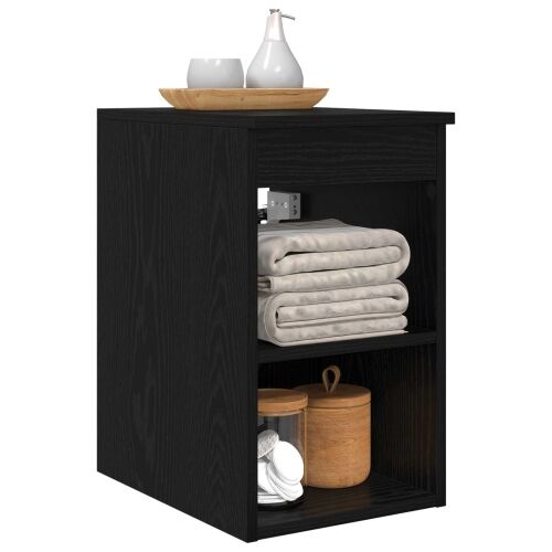 Kupaonski ormar između Crni hrast 30 x 35 x 50 cm - Crni hrast 30 x 35 x 50 cm Cijena