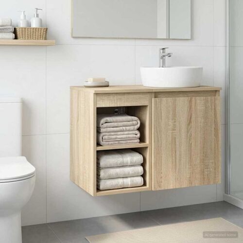Kupaonski ormar između Hrast sonoma 30 x 35 x 50 cm - Hrast sonoma 30 x 35 x 50 cm Cijena
