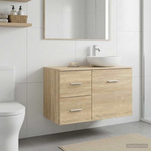 Kupaonski ormar između Hrast sonoma 30 x 35 x 50 cm - Hrast sonoma 30 x 35 x 50 cm Cijena
