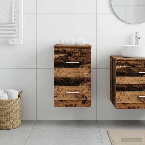 Kupaonski ormar između Staro drvo 30 x 35 x 50 cm - Staro drvo 30 x 35 x 50 cm Cijena