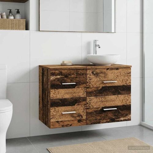 Kupaonski ormar između Staro drvo 30 x 35 x 50 cm - Staro drvo 30 x 35 x 50 cm Cijena