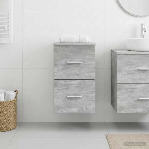 Kupaonski ormar između Betonska siva 30 x 41 x 50 cm - Betonska siva 30 x 41 x 50 cm Cijena