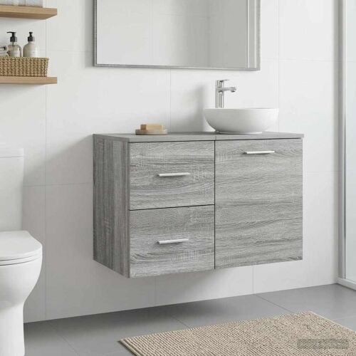 Kupaonski ormar između Siva Sonoma 30 x 41 x 50 cm - Siva Sonoma 30 x 41 x 50 cm Cijena