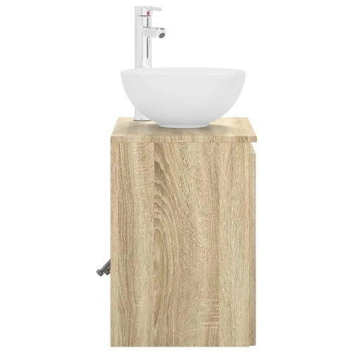 Lavabo - Umivaonik s policom Hrast sonoma 49,5 x 35 x 63 cm - Hrast sonoma Cijena