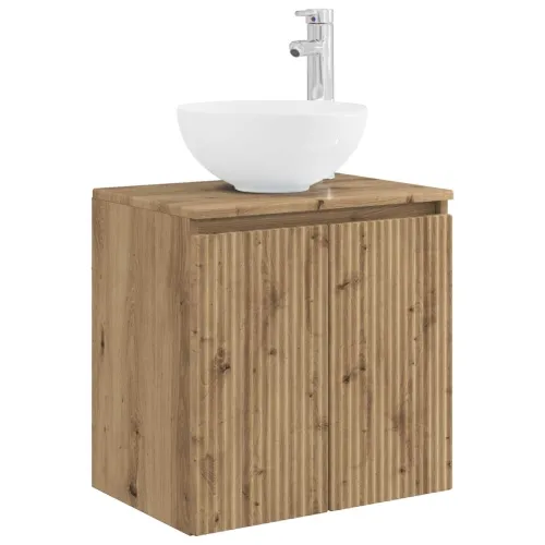 Lavabo - Umivaonik s policom Hrast artisan 49,5 x 35 x 63 cm - Hrast artisan Cijena