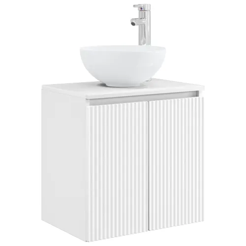 Lavabo - Umivaonik s policom Bijela 49,5 x 41 x 64,5 cm - Bijela Cijena