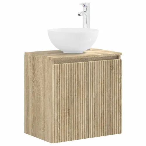 Lavabo - Umivaonik s policom Hrast sonoma 49,5 x 41 x 64,5 cm - Hrast sonoma Cijena
