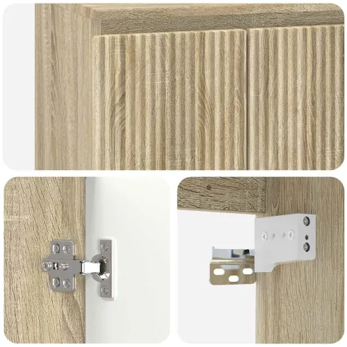 Lavabo - Umivaonik s policom Hrast sonoma 49,5 x 41 x 64,5 cm - Hrast sonoma Cijena