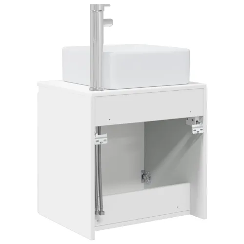 Lavabo - Umivaonik s policom Bijela visokog sjaja 49,5 x 41 x 63 cm - Bijela visokog sjaja Cijena