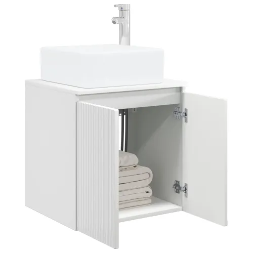Lavabo - Umivaonik s policom Bijela visokog sjaja 49,5 x 41 x 63 cm - Bijela visokog sjaja Cijena