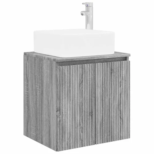 Lavabo - Umivaonik s policom Siva Sonoma 49,5 x 41 x 63 cm - Siva Sonoma Cijena
