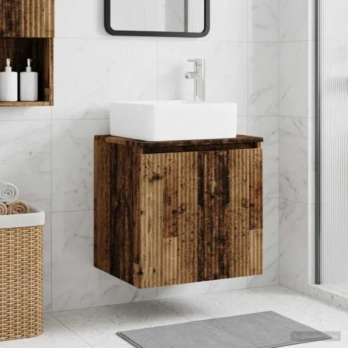 Lavabo - Umivaonik s policom Staro drvo 49,5 x 41 x 63 cm - Staro drvo Cijena