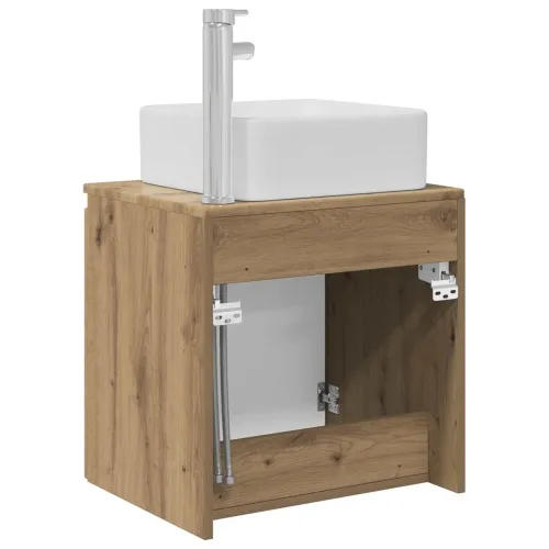 Lavabo - Umivaonik s policom Hrast artisan 49,5 x 41 x 63 cm - Hrast artisan Cijena