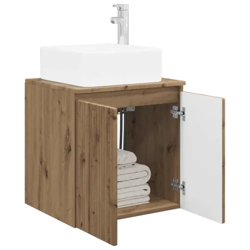 Lavabo - Umivaonik s policom Hrast artisan 49,5 x 41 x 63 cm - Hrast artisan Cijena