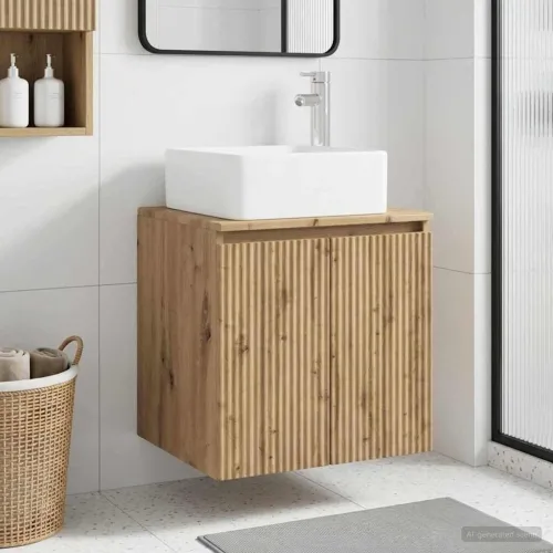 Lavabo - Umivaonik s policom Hrast artisan 49,5 x 41 x 63 cm - Hrast artisan Cijena
