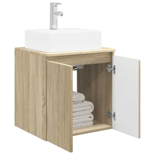 Lavabo - Umivaonik s policom Hrast sonoma 49,5 x 41 x 62,5 cm - Hrast sonoma Cijena
