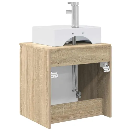 Lavabo - Umivaonik s policom Hrast sonoma 49,5 x 41 x 62,5 cm - Hrast sonoma Cijena
