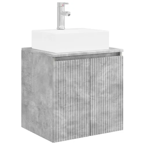 Lavabo - Umivaonik s policom Betonska siva 49,5 x 41 x 62,5 cm - Betonska siva Cijena