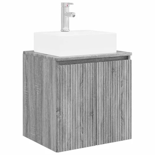 Lavabo - Umivaonik s policom Siva Sonoma 49,5 x 41 x 62,5 cm - Siva Sonoma Cijena
