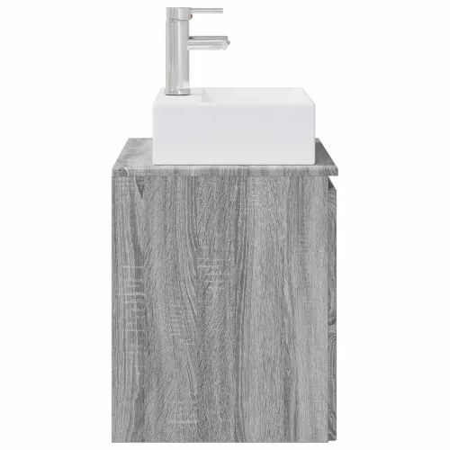 Lavabo - Umivaonik s policom Siva Sonoma 49,5 x 41 x 62,5 cm - Siva Sonoma Cijena