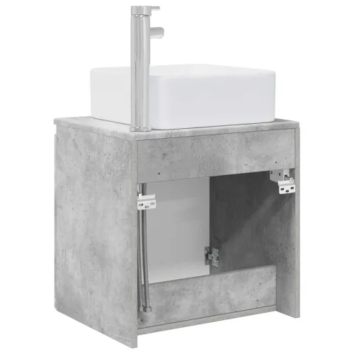 Lavabo - Umivaonik s policom Betonska siva 53 x 35 x 63 cm - Betonska siva Cijena