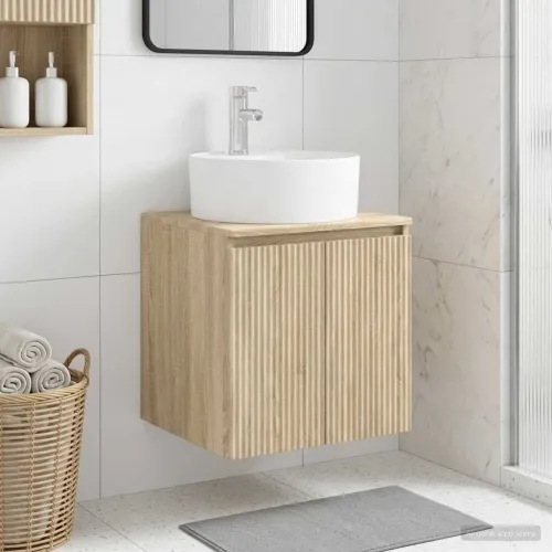 Lavabo - Umivaonik s policom Hrast sonoma 49,5 x 44,5 x 65 cm - Hrast sonoma Cijena