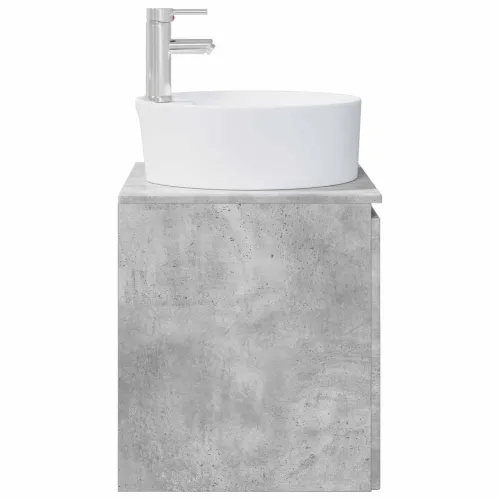 Lavabo - Umivaonik s policom Betonska siva 49,5 x 44,5 x 65 cm - Betonska siva Cijena
