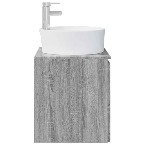 Lavabo - Umivaonik s policom Siva Sonoma 49,5 x 44,5 x 65 cm - Siva Sonoma Cijena