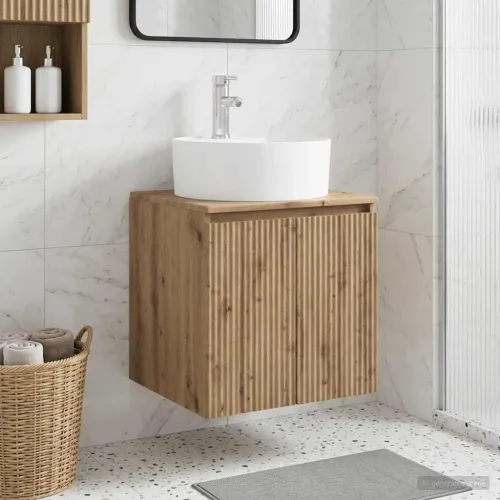 Lavabo - Umivaonik s policom Hrast artisan 49,5 x 44,5 x 65 cm - Hrast artisan Cijena
