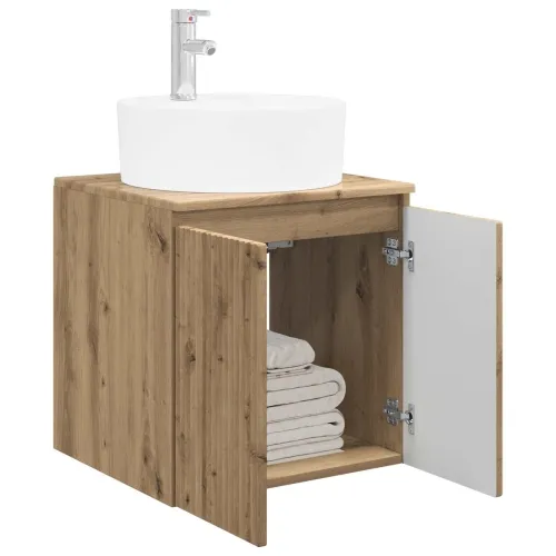 Lavabo - Umivaonik s policom Hrast artisan 49,5 x 44,5 x 65 cm - Hrast artisan Cijena