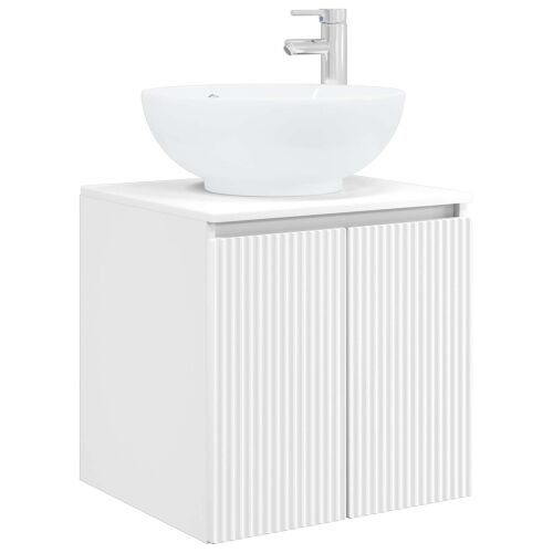 Lavabo - Umivaonik s policom Bijela 49,5 x 44,5 x 65 cm - Bijela Cijena
