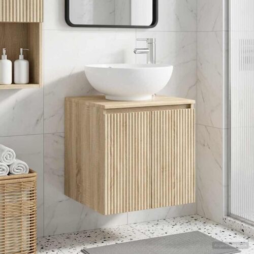 Lavabo - Umivaonik s policom Hrast sonoma 49,5 x 44,5 x 65 cm - Hrast sonoma Cijena
