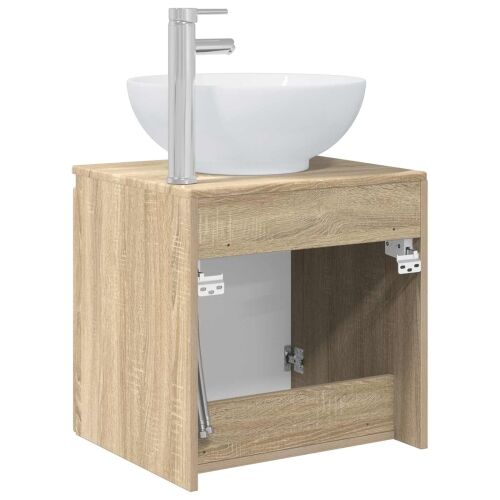 Lavabo - Umivaonik s policom Hrast sonoma 49,5 x 44,5 x 65 cm - Hrast sonoma Cijena