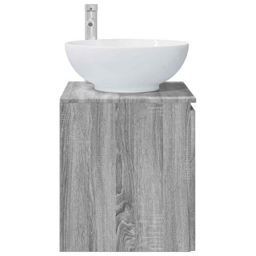 Lavabo - Umivaonik s policom Siva Sonoma 49,5 x 44,5 x 65 cm - Siva Sonoma Cijena