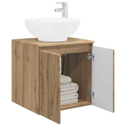 Lavabo - Umivaonik s policom Hrast artisan 49,5 x 44,5 x 65 cm - Hrast artisan Cijena