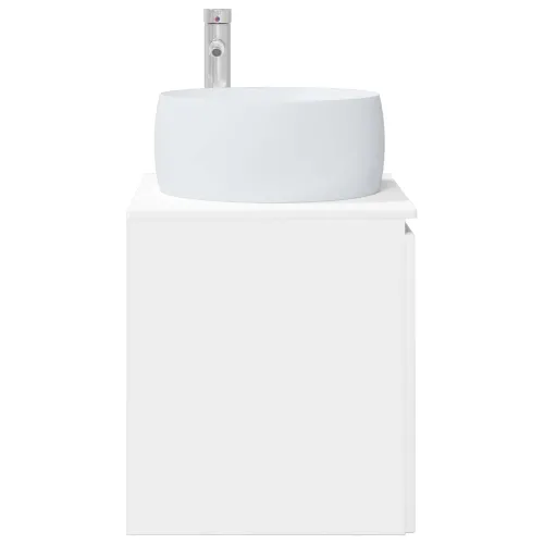 Lavabo - Umivaonik s policom Bijela 49,5 x 44,5 x 66 cm - Bijela Cijena