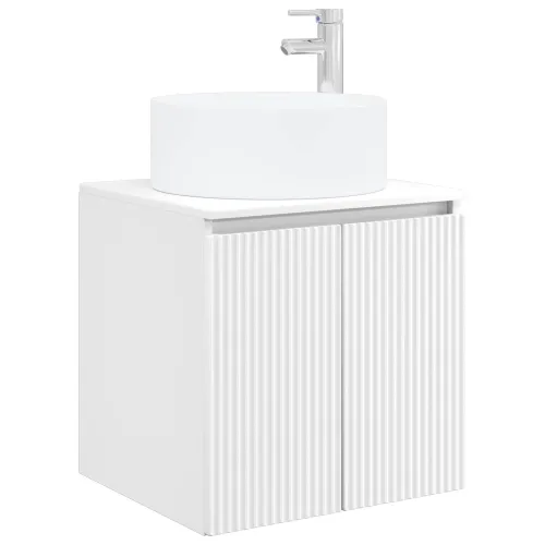 Lavabo - Umivaonik s policom za zid Bijela 49,5 x 44,5 x 65,5 cm - Bijela Cijena