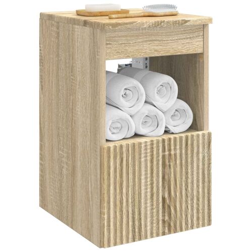 Kupaonski ormar Hrast sonoma 30 x 35 x 50 cm Konstruirano drvo - Hrast sonoma 30 x 35 x 50 cm Cijena