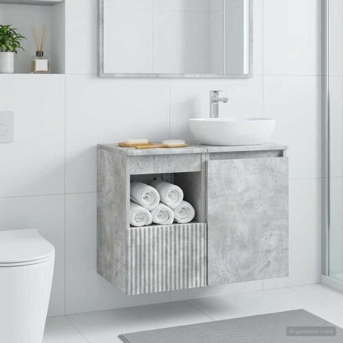 Kupaonski ormar Betonska siva 30 x 35 x 50 cm Konstruirano drvo - Betonska siva 30 x 35 x 50 cm Cijena