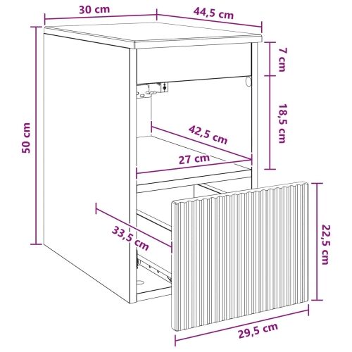 Kupaonski ormar Hrast artisan 30 x 44,5 x 50 cm - Hrast artisan 30 x 44,5 x 50 cm Cijena