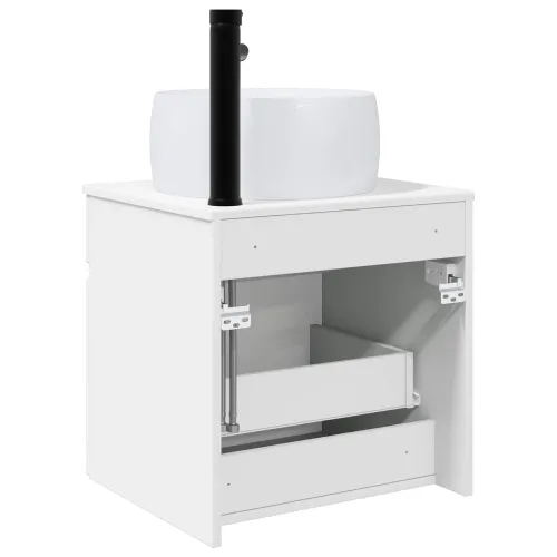 Lavabo - Umivaonik s policom za zid Bijela 49 x 44,5 x 66 cm - Bijela Cijena