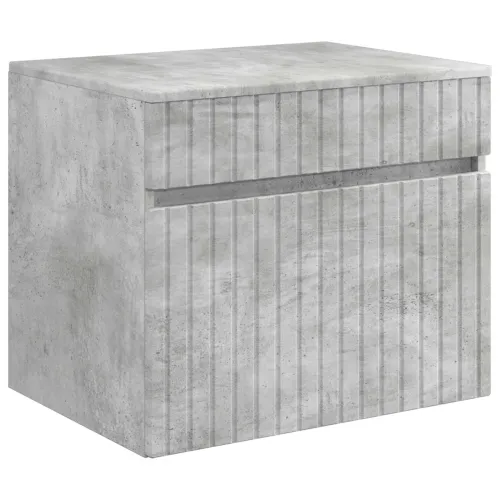 Ormar za Kupaonicu na Zidu Betonska siva 59 x 44,5 x 50 cm - Betonska siva Cijena