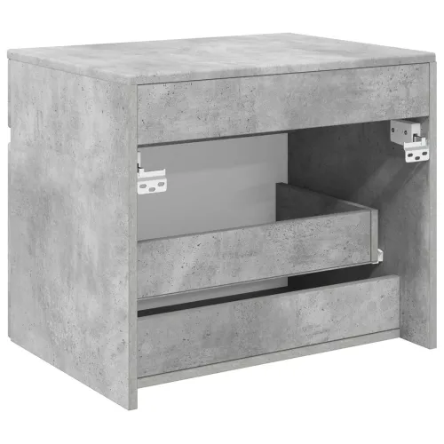 Ormar za Kupaonicu na Zidu Betonska siva 59 x 44,5 x 50 cm - Betonska siva Cijena