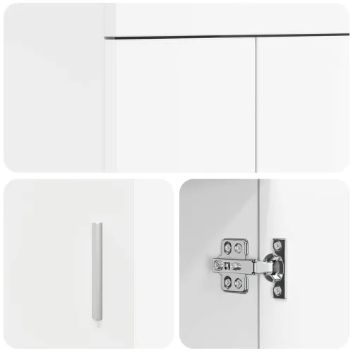 Kupaonski Lavabo - Umivaonik s sudoperom Bijela 42 x 40 x 84,5 cm - Bijela 42 x 40 x 84,5 cm Cijena