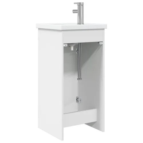 Kupaonski Lavabo - Umivaonik s sudoperom Bijela 42 x 40 x 84,5 cm - Bijela 42 x 40 x 84,5 cm Cijena